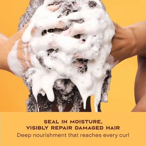 SheaMoisture Raw Shea Butter Deep Moisturizing Shampoo - 13 fl oz: Nourishes Textured & Curly Hair, No Sulfates