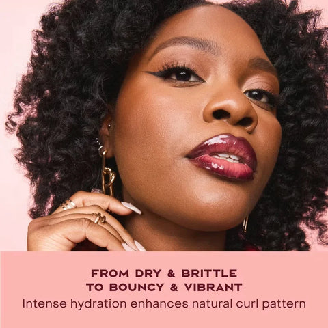 SheaMoisture Coconut & Hibiscus Curl & Style Milk For Thick Curly Hair - 8 fl oz: Paraben-Free Cream with Shea Butter