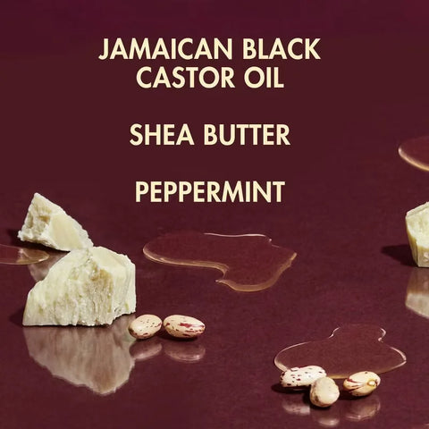 SheaMoisture Jamaican Black Castor Hair Oil Reparative Leave-In Conditioner - 11.5 fl oz: Curly Dry Hair, Paraben-Free, Peppermint Scent