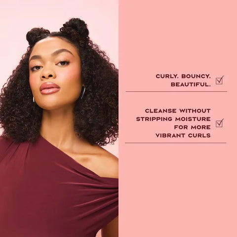 SheaMoisture Coconut and Hibiscus Curl and Shine Shampoo - 13 fl oz: For Curly Hair, Paraben-Free, Sulfate-Free, Liquid