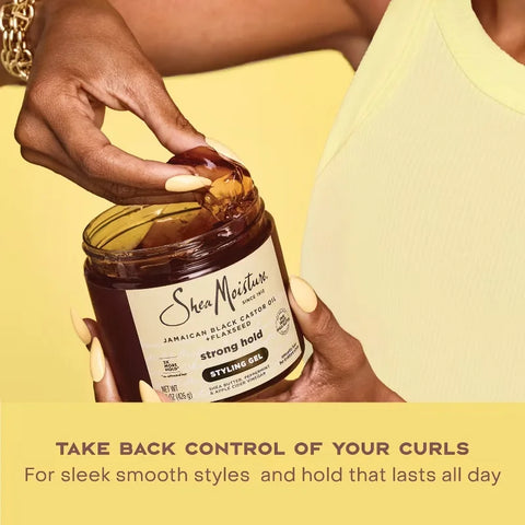 SheaMoisture JBCO Styling Gel - 12pc/15oz: For All Hair Types, Hair Styling