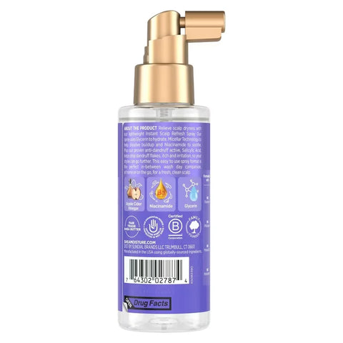 SheaMoisture Anti-Dandruff Spray - Apple Cider Vinegar & Niacinamide - 4 fl oz: Deep Hydration, Soothing, Nourishing, Dry Hair