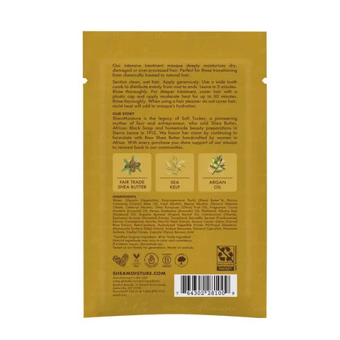 SheaMoisture Raw Shea Butter Moisturizing Hair Mask - 11.5oz: Cream, For Textured & All Hair Types, Daily & Weekly Use