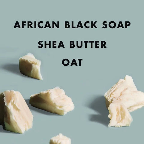 SheaMoisture African Black Soap Original Scent Face and Body Bar Soap - 3.5oz: Moisturizing, Contains Tea Tree Oil