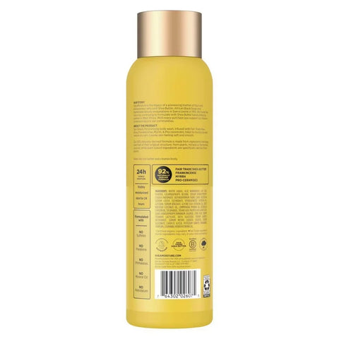 SheaMoisture Body Wash Deeply Moisturizing - Raw Shea Butter with Pro-Ceramides & Frankincense - 18 fl oz