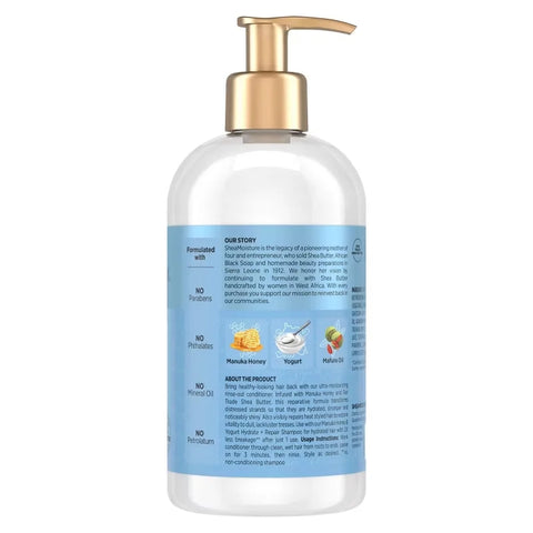 SheaMoisture Manuka Honey & Yogurt Hydrate & Repair Conditioner - 13 fl oz: Textured & All Hair Types, Moisturizing Formula