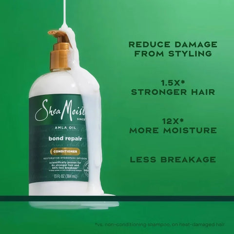 SheaMoisture Bond Repair Conditioner - 13 fl oz: For Dry Hair, Cream Form, Deep Conditioning