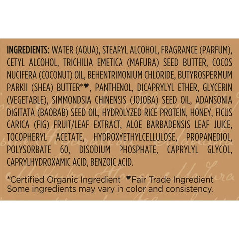SheaMoisture Manuka Honey & Mafura Hair Oil Intensive Hydration Conditioner - 13 fl oz: Moisturizing for Dry, Coarse Textured Hair, Paraben-Free