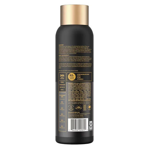 SheaMoisture Body Wash Calm & Clearing - African Black Soap with Aloe & Vitamin E - 18 fl oz: Paraben-Free, Whole Body, Gel
