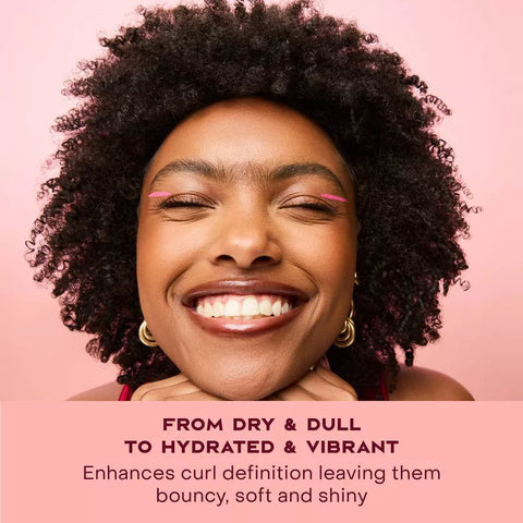 SheaMoisture Coconut and Hibiscus Curl & Shine Conditioner 13 fl oz + Curl Enhancing Smoothie For Thick Curly Hair + 12 oz