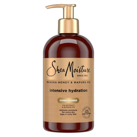 SheaMoisture Manuka Honey & Mafura Hair Oil Intensive Hydration Conditioner - 13 fl oz: Moisturizing for Dry, Coarse Textured Hair, Paraben-Free